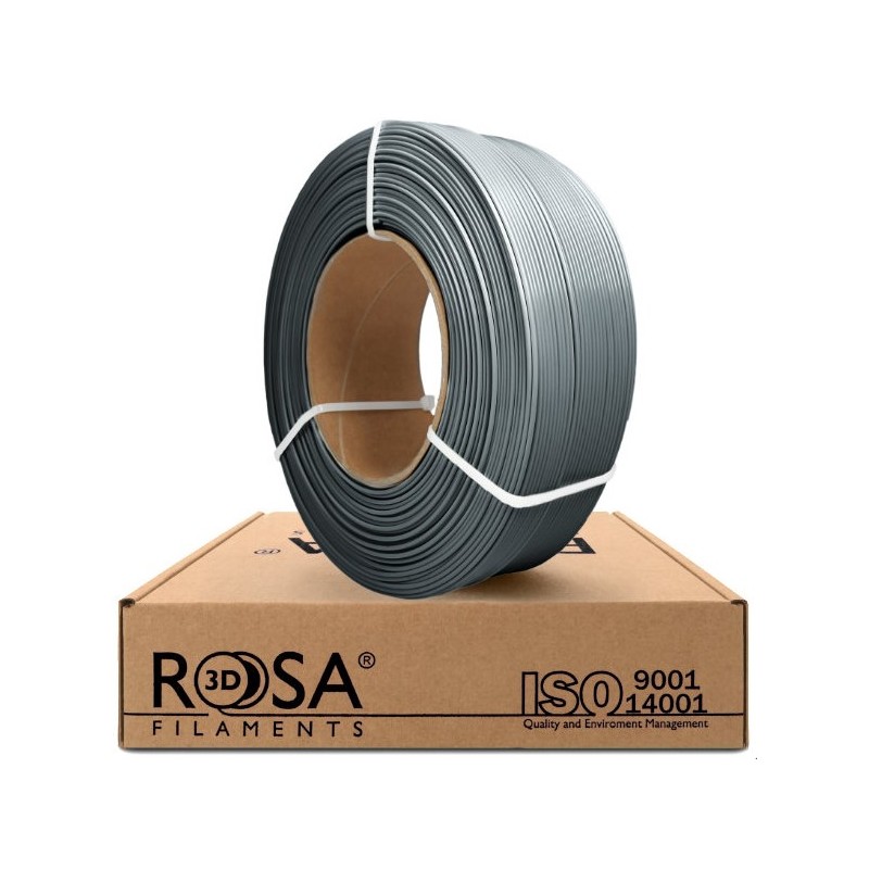 ReFill PLA Gris Starter 1,75mm 1kg Rosa3D