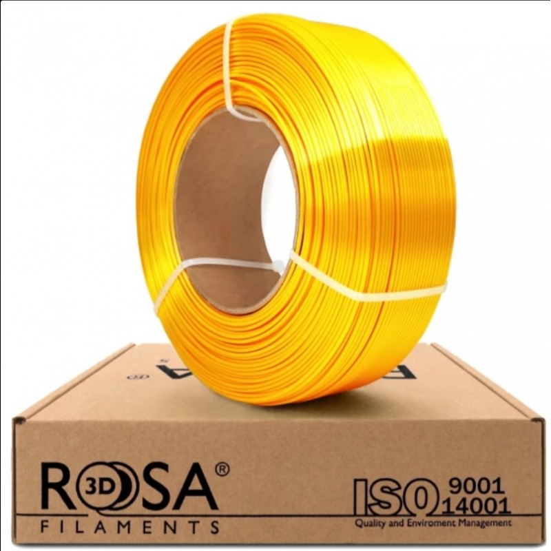 ReFill PLA-Silk Amarillo 1,75mm 1kg Rosa 3d