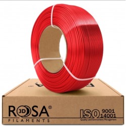 ReFill PLA-Silk Rojo 1,75mm 1kg Rosa3D