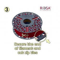 ReFill PLA-Silk Oro 1,75mm 1kg Rosa3D