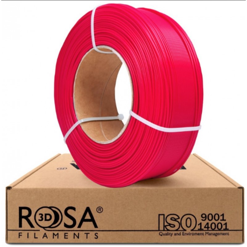 ReFill PLA Starter Rubin Red 1,75mm 1kg Rosa3D