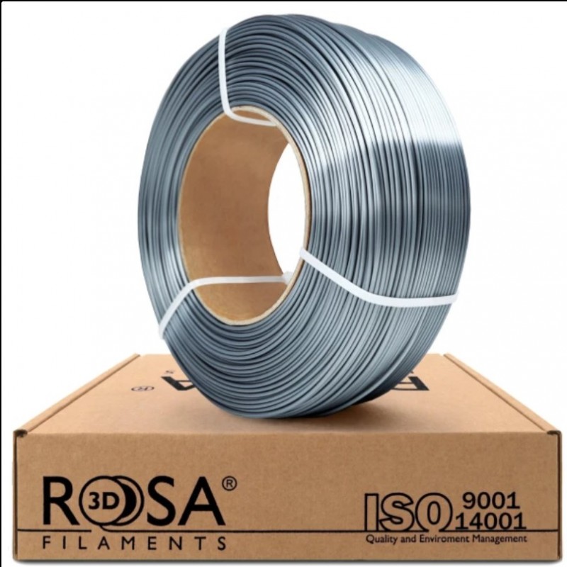 ReFill PLA-Silk Steel 1,75mm 1kg Rosa3D