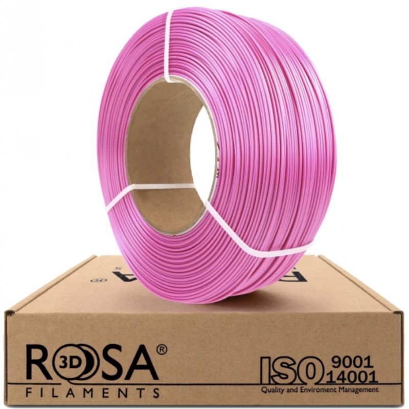 ReFill PLA Starter 1,75mm Satin Pink 1kg Rosa3D