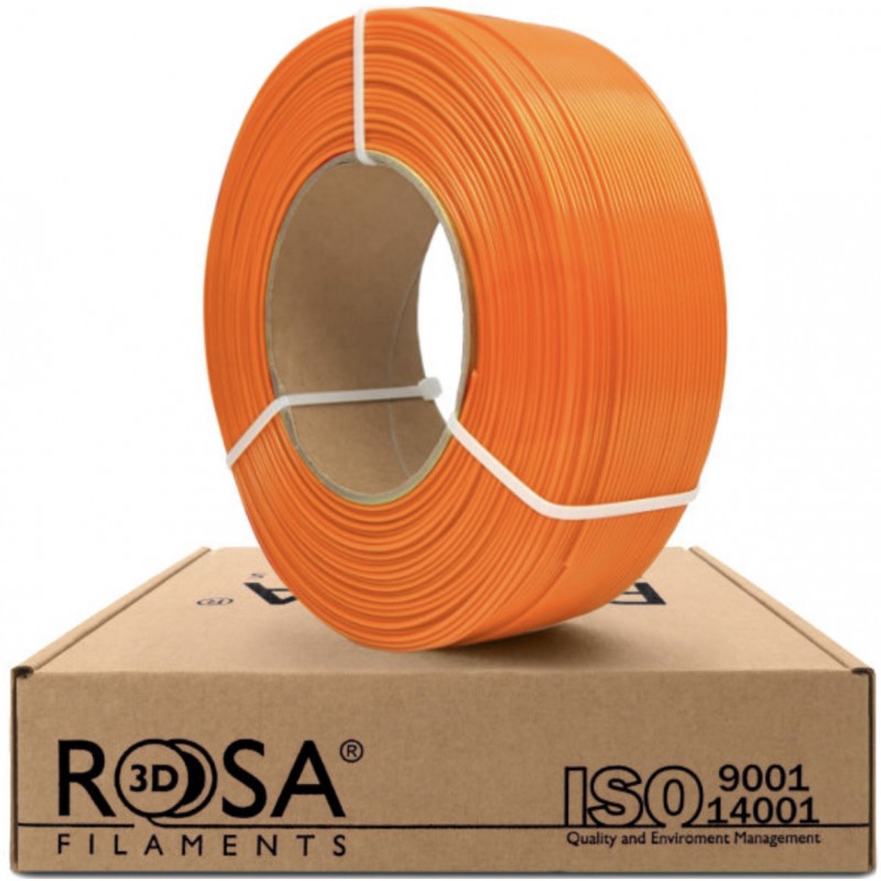 ReFill PLA Starter 1.75mm Naranja 1kg Rosa3D