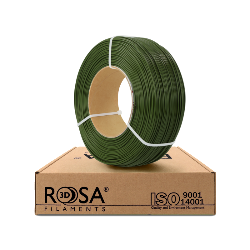 ReFill PLA Starter 1,75mm Army Green 1kg Rosa3D