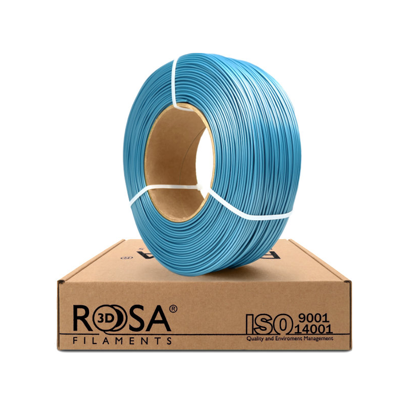 ReFill PLA Starter 1,75mm Blue Pearl 1kg Rosa3D