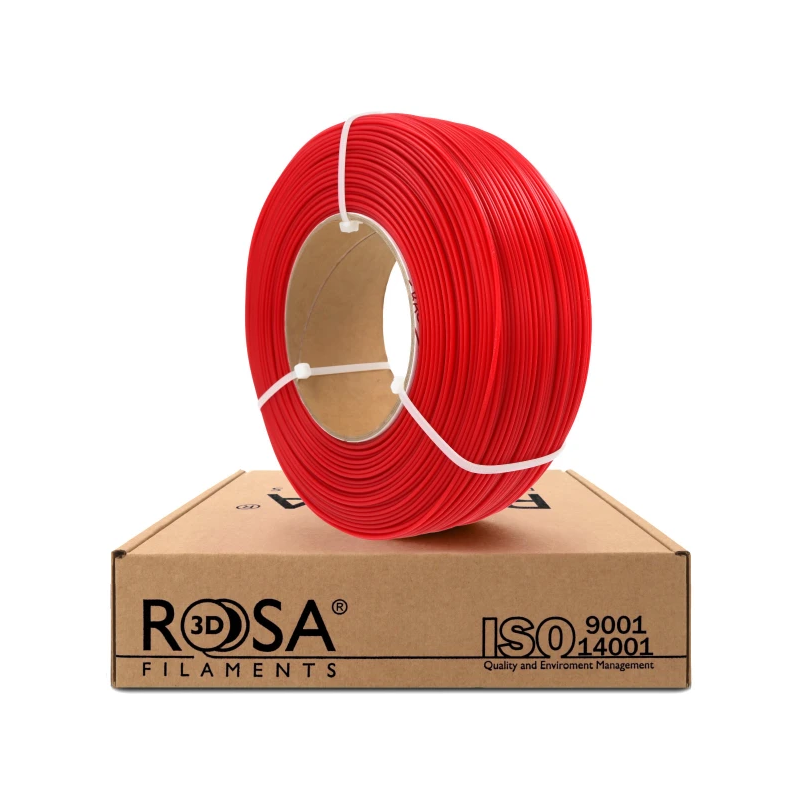 ReFill PLA Starter 1,75mm Karmin Red 1kg Rosa3D