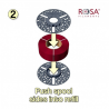 Pack ReFill PLA Starter Red Set 3x1kg 175mm Rosa3D