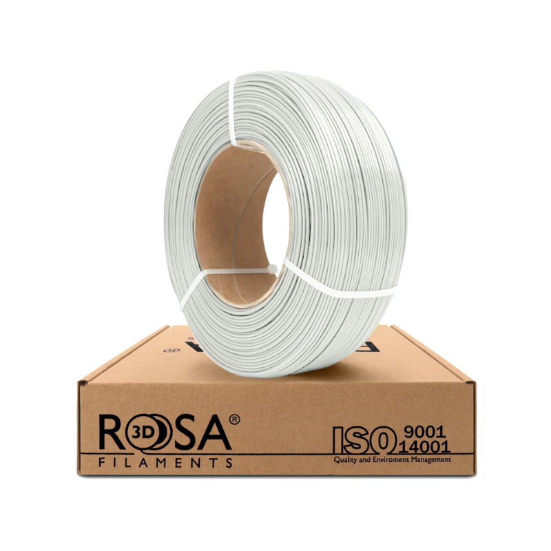 ReFill PLA Starter Light Gray 1,75mm 1kg Rosa3d