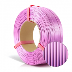 ReFill PLA Magic Silk Pink Dynamic (pink+violet) 1kg 1,75mm Rosa3D