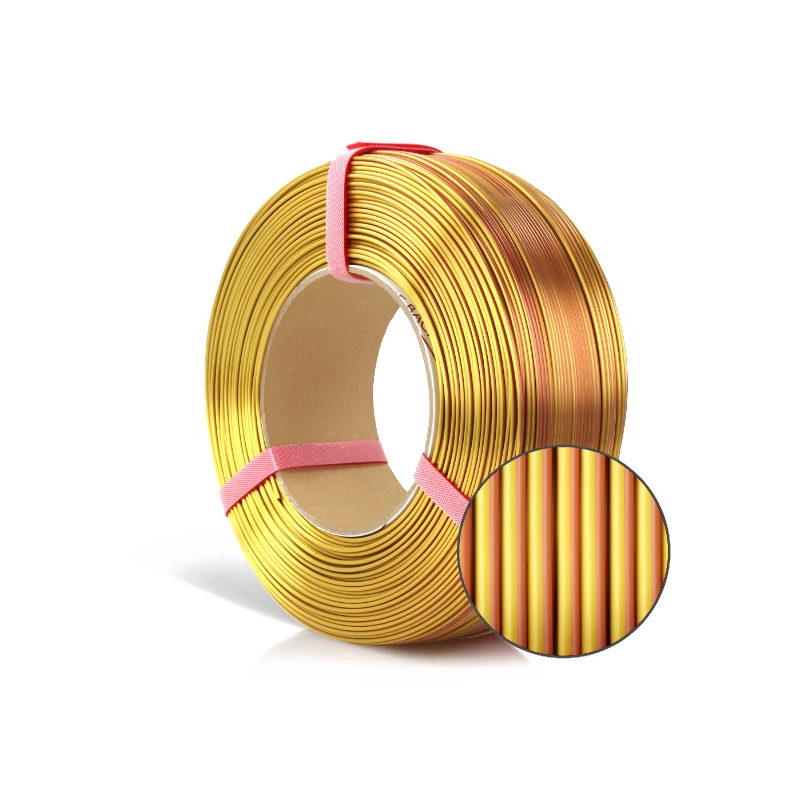 ReFill PLA Magic Silk Gold-Copper 1kg 1,75mm