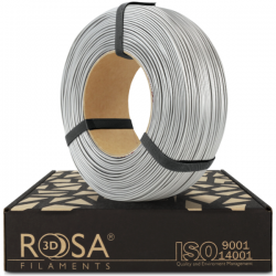 ReFill PLA Starter Satin Gray 1kg 1,75mm Rosa3D