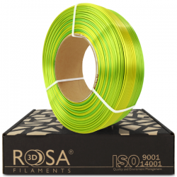 ReFill PLA Multicolour Silk Jungle 1,75mm 1kg Rosa3D