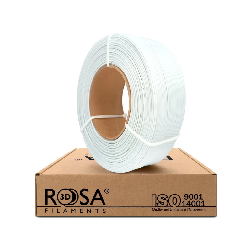 ReFill PLA Starter White 1.75mm 1kg Rosa3D