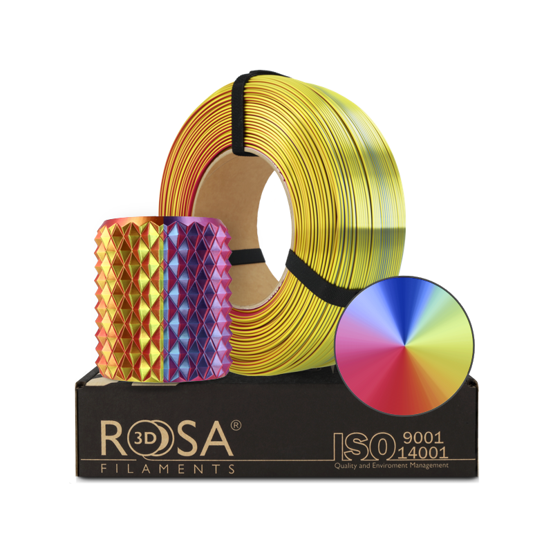 ReFill PLA Magic Silk Carnival 1,75mm 1kg Rosa3D