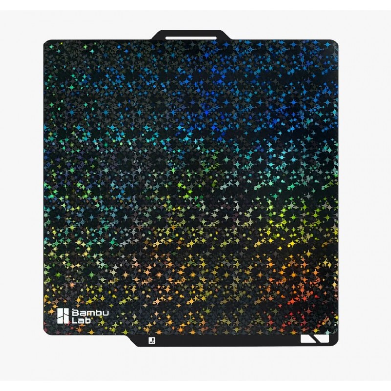 Effect Plate - X1 Series/P1 Series/A1 / Starry / Plate with Spare Sheets Bambu Lab