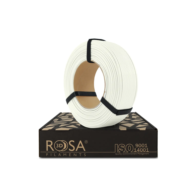 White Refill PLA LW AERO 1.75mm 0,5kg ROSA3D