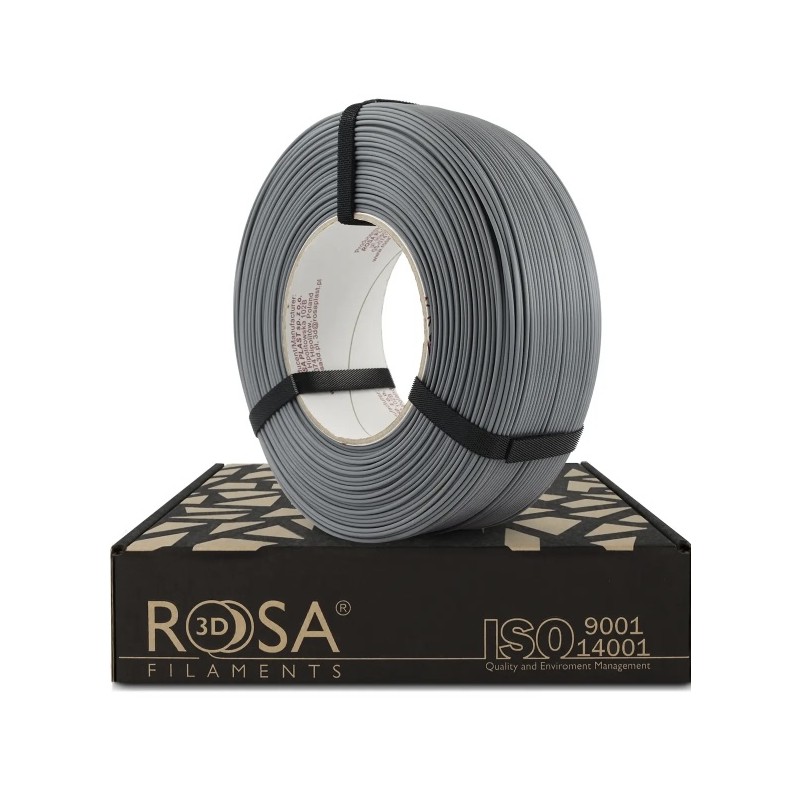 Gray Refill PLA LW AERO 1.75mm 1kg ROSA3D