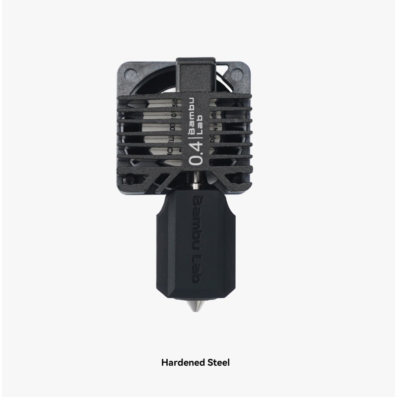 Bambu Lab - X1 Series - Complete Hotend 0.4mm Hardened Steel