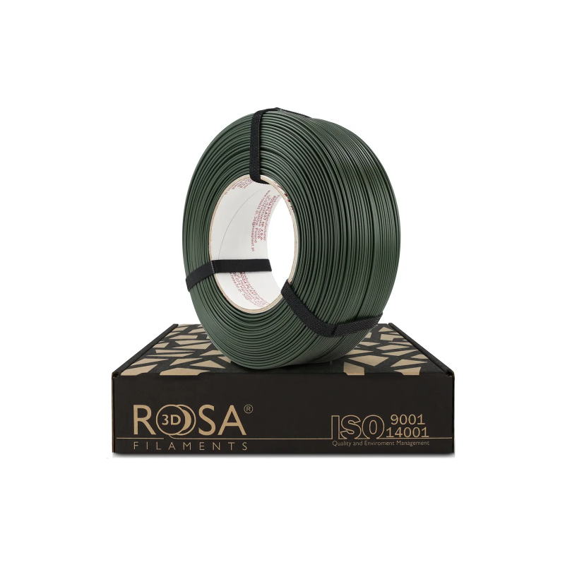 PLA Starter Hunter Green ReFill 1kg Rosa3D