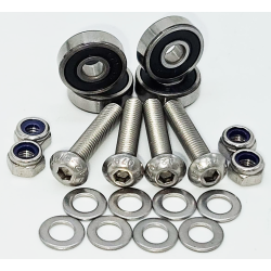 Kit de montaje para soportes de bobinas grandes