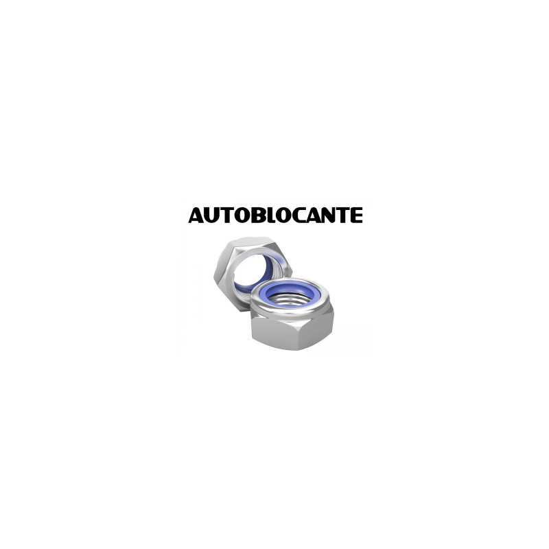 Tuerca autoblocante M3 10 UNDS