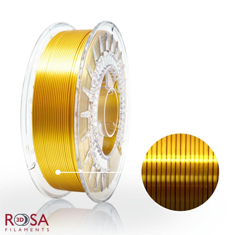 Rosa3d PLA Silk Gold 1.75mm 800GR