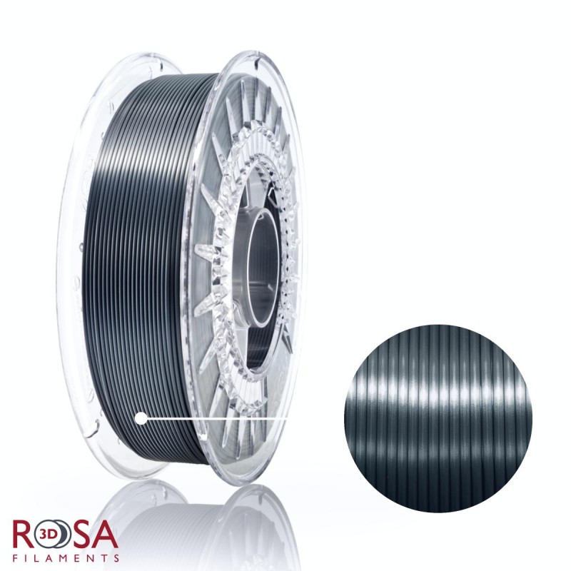 Rosa3d PLA Silk Graphite 1.75mm 800gr