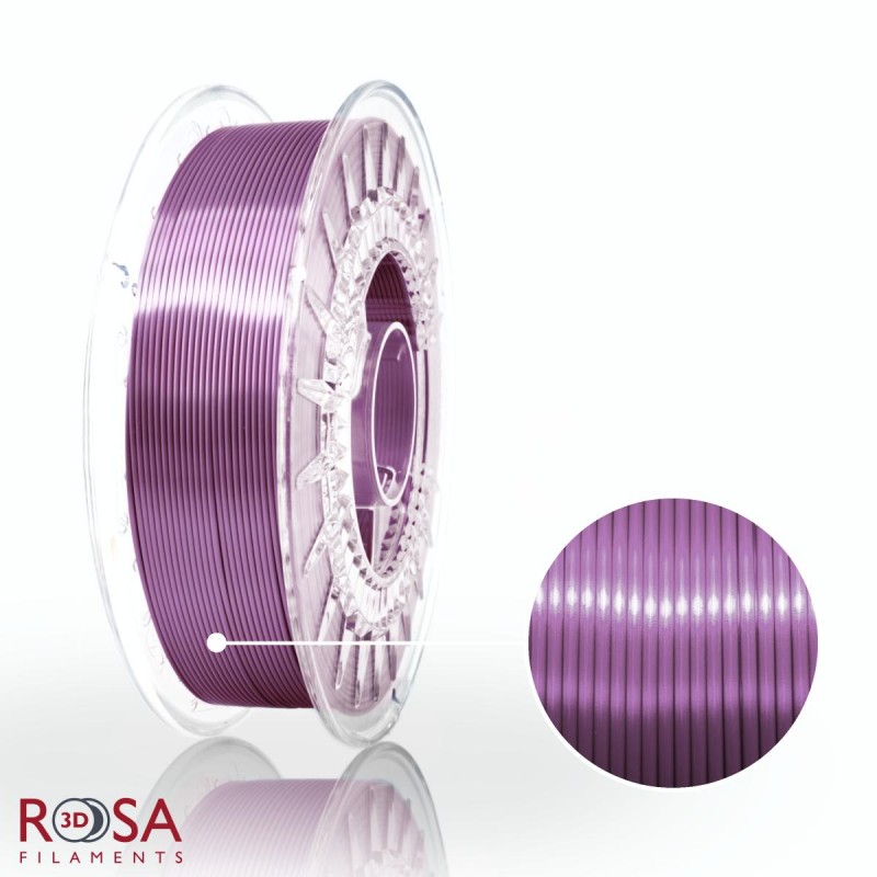 Rosa3d PLA Silk Violet 1.75mm 800gr