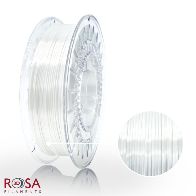 Rosa3d PLA Silk White 1.75mm 800gr
