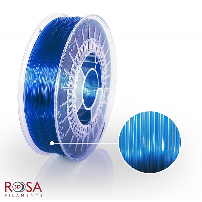 Rosa3d PETG Standard Blue Sky Transparent  800gr