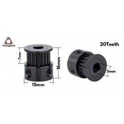 2GT 20 6MM - Black