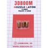 PACK 3 unidades Nozzle 3DBoom 0.6mm
