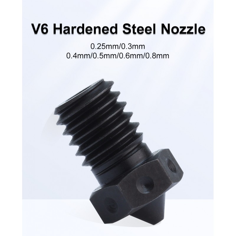 Nozzle acero endurecido V6